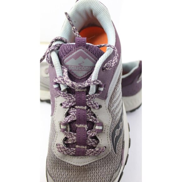Saucony Excursion TR15 Women's 8.5 Gray/Purple Running Trail Shoes S10670-21 - Picture 10 of 12